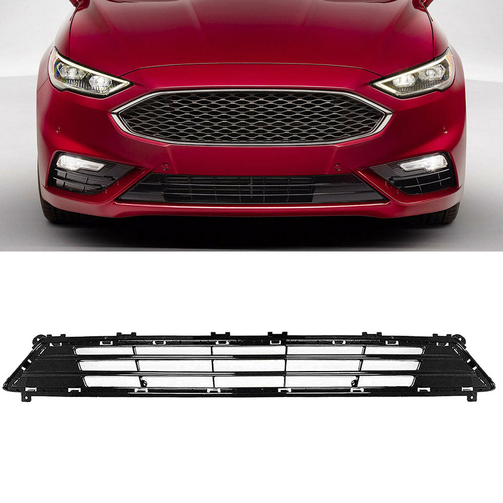 Front Bumper Lower Grille Grill For 2019 2020 Ford Fusion Lab Work Auto