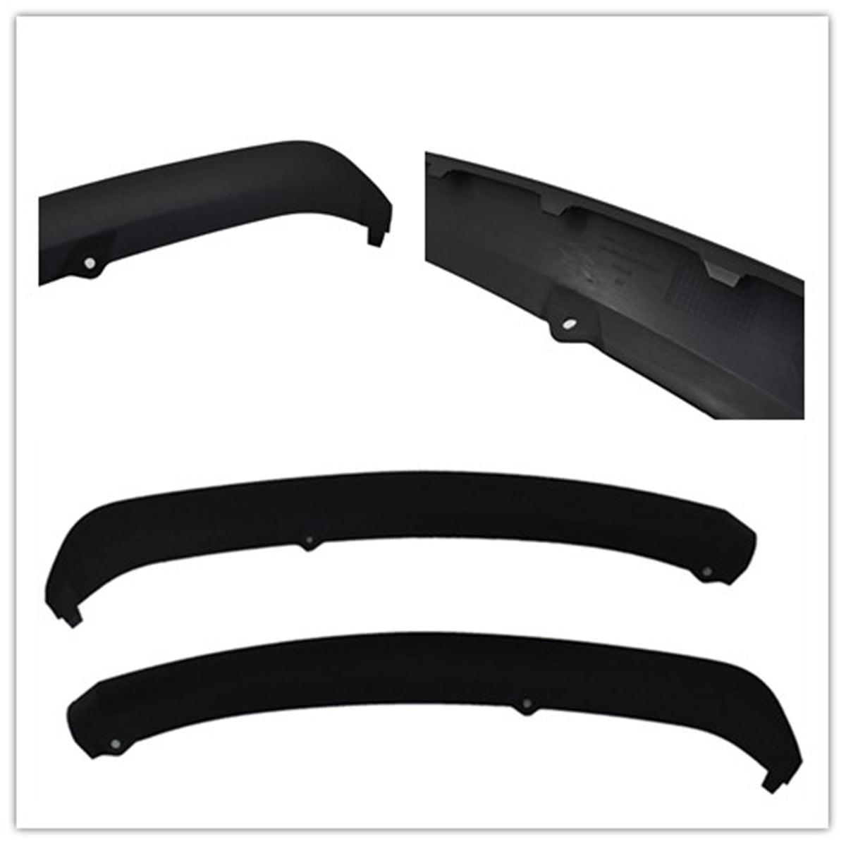 Front Bumper Spoiler Lip Chin Splitter Left+Right fit for Ford Focus 2012-2014 # FO1095244C Lab Work Auto