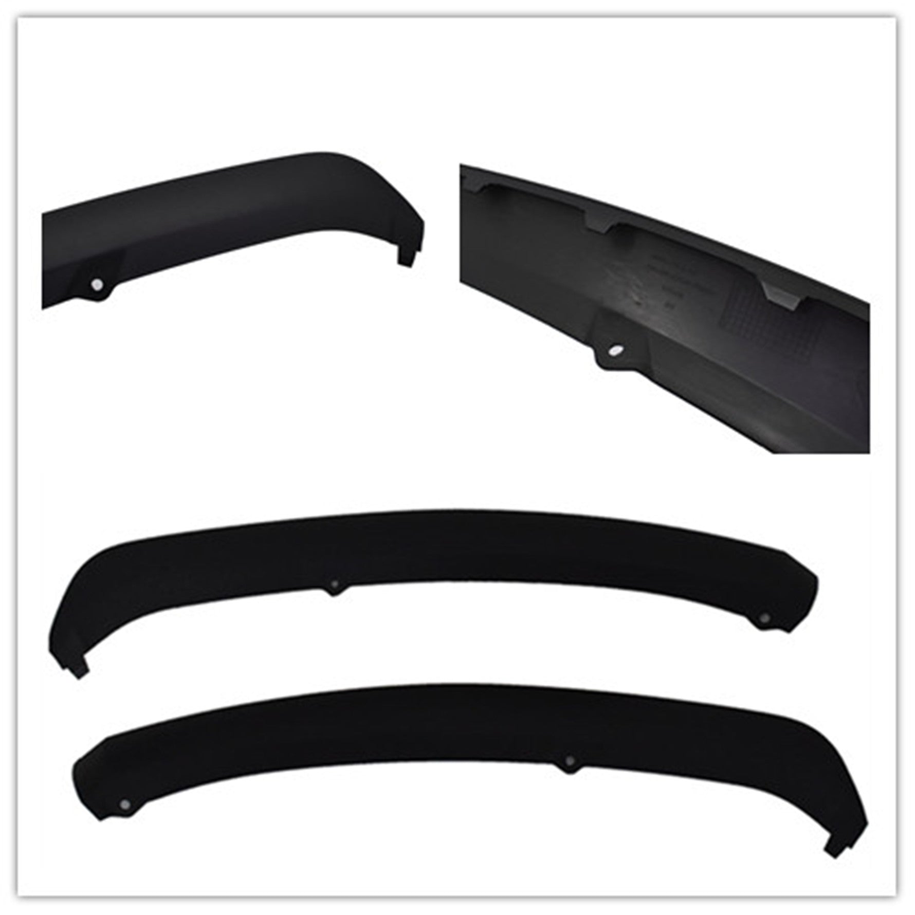 Front Bumper Spoiler Lip Chin Splitter Left+Right fit for Ford Focus 2012-2014 # FO1095244C Lab Work Auto
