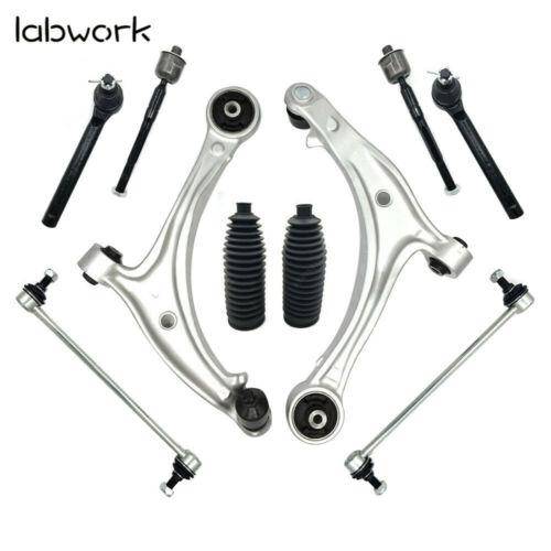 Front Lower Aluminum Control Arm Suspension Kit For 05-10 Honda Odyssey 10PC Lab Work Auto