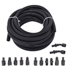 Load image into Gallery viewer, Fuel Filter/Pressure Regulator and 6AN 25 Feet Fuel Injection Line Install Kit with 13pcs Push Lock Swivel Fitting Hose Ends Kit Replacement for LS Lab Work Auto