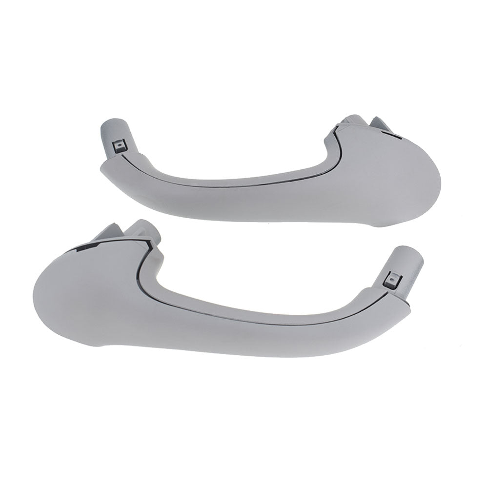 Gray Front Left + Right Interior Door HandlesFor Mercedes Benz W203 C-Class Lab Work Auto
