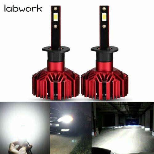 H1 6000K 300000LM White LED Headlight LED Lights Bulbs Kit HI/LO Beam Lab Work Auto