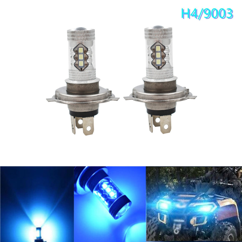 H4 9003 8000K LED Headlight For Can-Am Outlander 400 500 650 800 800R 07-11 US Lab Work Auto