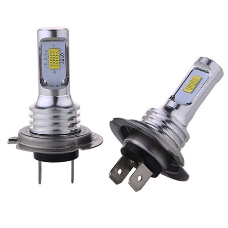 H7 LED Headlight Bulbs Conversion Kit Super High/Low Beam 6000K White 80W New Lab Work Auto