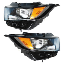 Load image into Gallery viewer, Halogen Headlamps For 2015-2018 Ford Edge Chrome Housing Headlights Right &amp; Left Lab Work Auto