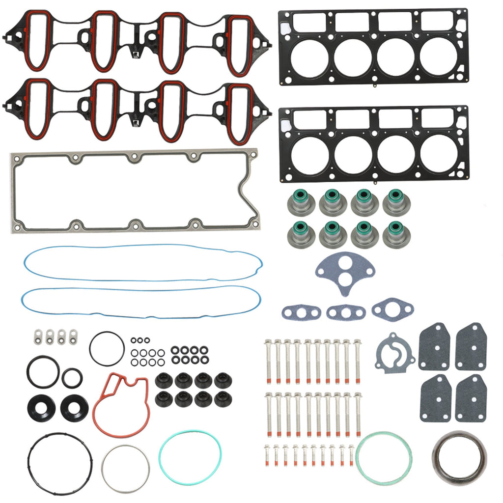 Head Gasket Bolts Set For GMC Buick Cadillac Chevrolet 4.8 & 5.3  2004-2014 OHV Lab Work Auto