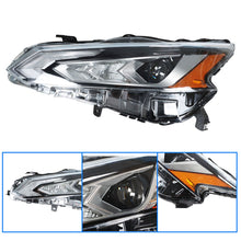 Load image into Gallery viewer, Headlight Assembly For 2019-20 Nissan Altima LED Driver Left Side Chrome Housing Lab Work Auto