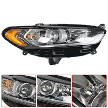 Load image into Gallery viewer, Headlight Fit For 2013-2016 Ford Fusion Passenger Side FO2502304 Chrome Housing Lab Work Auto