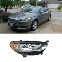 Load image into Gallery viewer, Headlight Fit For 2013-2016 Ford Fusion Passenger Side FO2502304 Chrome Housing Lab Work Auto