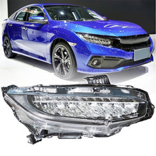Load image into Gallery viewer, Headlight Fit For 2016-2019 Honda Civic Replacement LED Clear Lens 33100TBAA11 Lab Work Auto