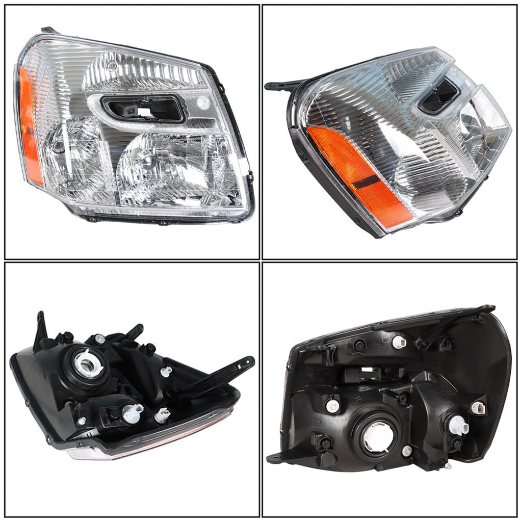 Headlight Replacement Right Passenger Headlamp super bright for 2005-2009 Chevy Lab Work Auto