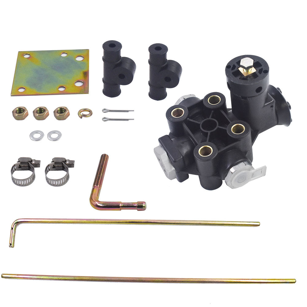 Height Leveling Control Valve Kit for Freightliner (Replaces for Haldex KN27000) Lab Work Auto