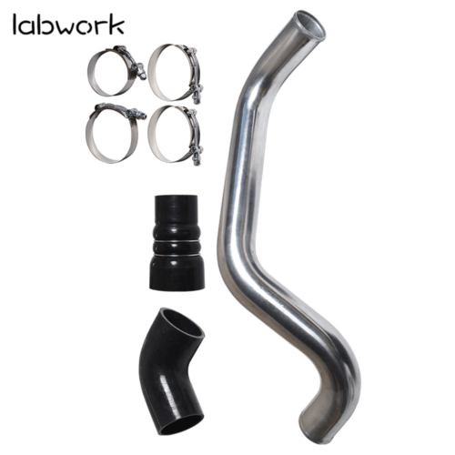 Hot Side Intercooler Pipe Kit For 04-10 Chevy GMC 6.6L Turbo Diesel LLY LBZ LMM Lab Work Auto