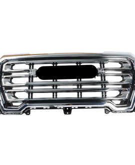 Fit For GMC Sierra 1500 SLT 2019-21 Front Bumper Hood Grille Chrome Trim Plastic