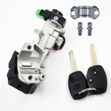 Ignition Switch Cylinder Lock Auto Trans Fit for 06-11 Honda Civic + 2 KEY New