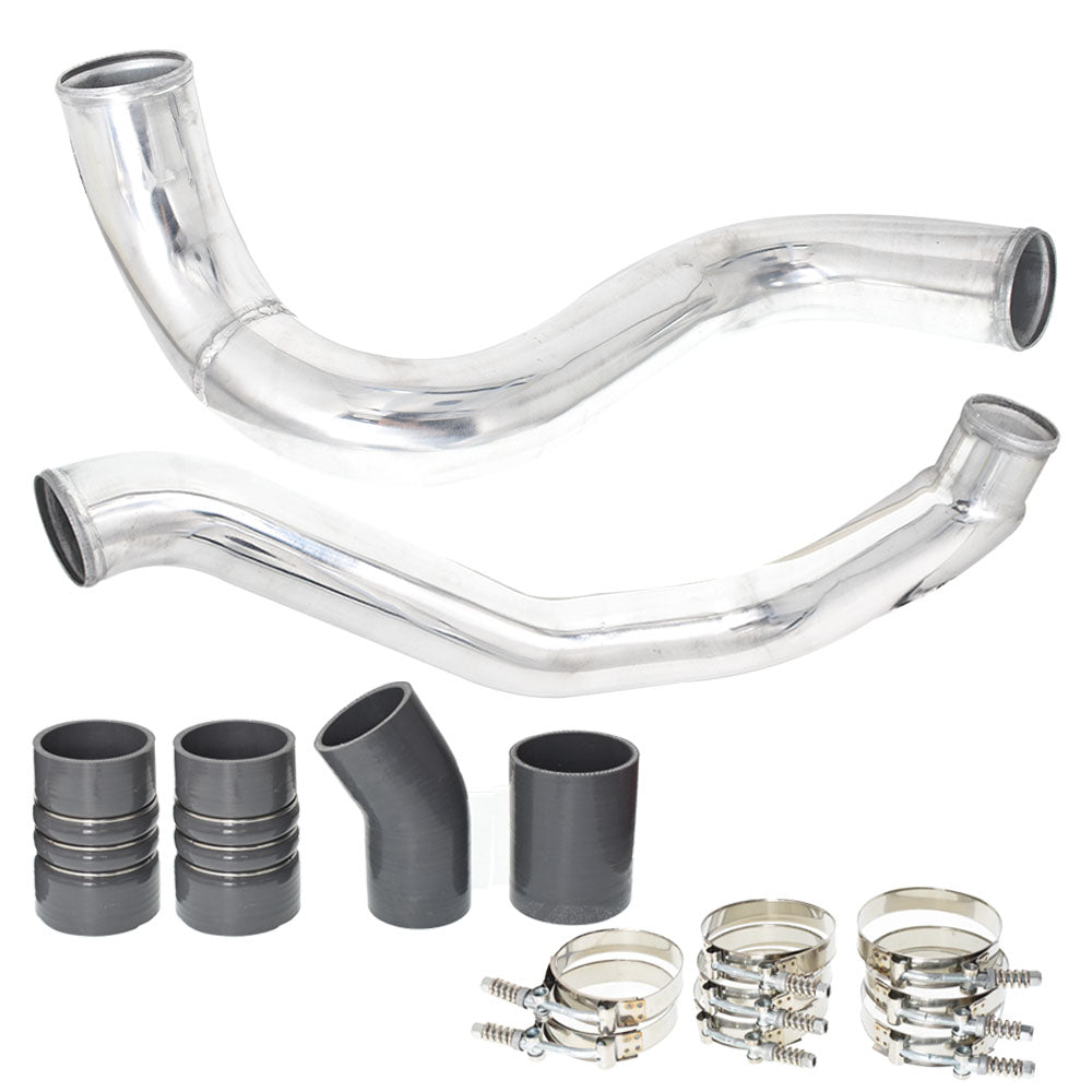 Intercooler Pipe&Boot Kit For 03-06 Ford Super Duty 6.0 Powerstroke Diesel Turbo Lab Work Auto