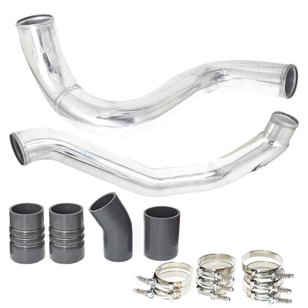 Intercooler Pipe&Boot Kit For 03-06 Ford Super Duty 6.0 Powerstroke Diesel Turbo Lab Work Auto