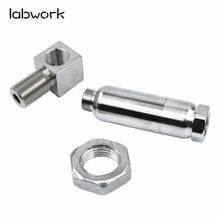 Load image into Gallery viewer, LABWORK Catted Extender O2 Oxygen Sensor Angled Spacer 90 Degree 02 Extension Lab Work Auto