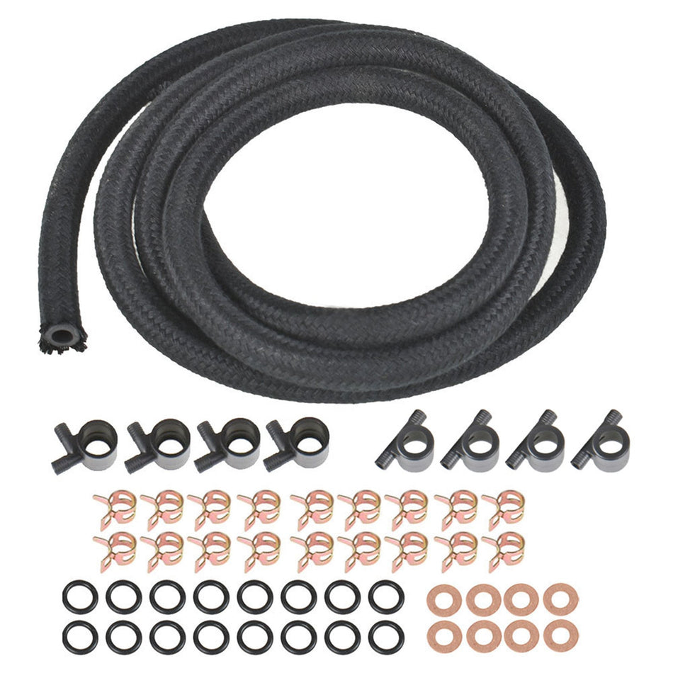 LABWORK For 1988-1994 Ford F250 F350 Diesel 7.3L Fuel Injector Return Line Kit Lab Work Auto