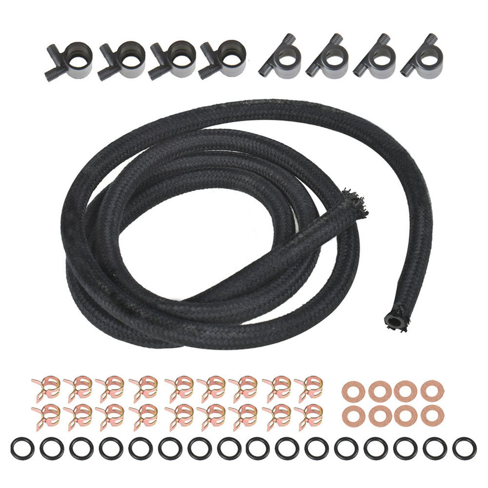 LABWORK For 1988-1994 Ford F250 F350 Diesel 7.3L Fuel Injector Return Line Kit Lab Work Auto