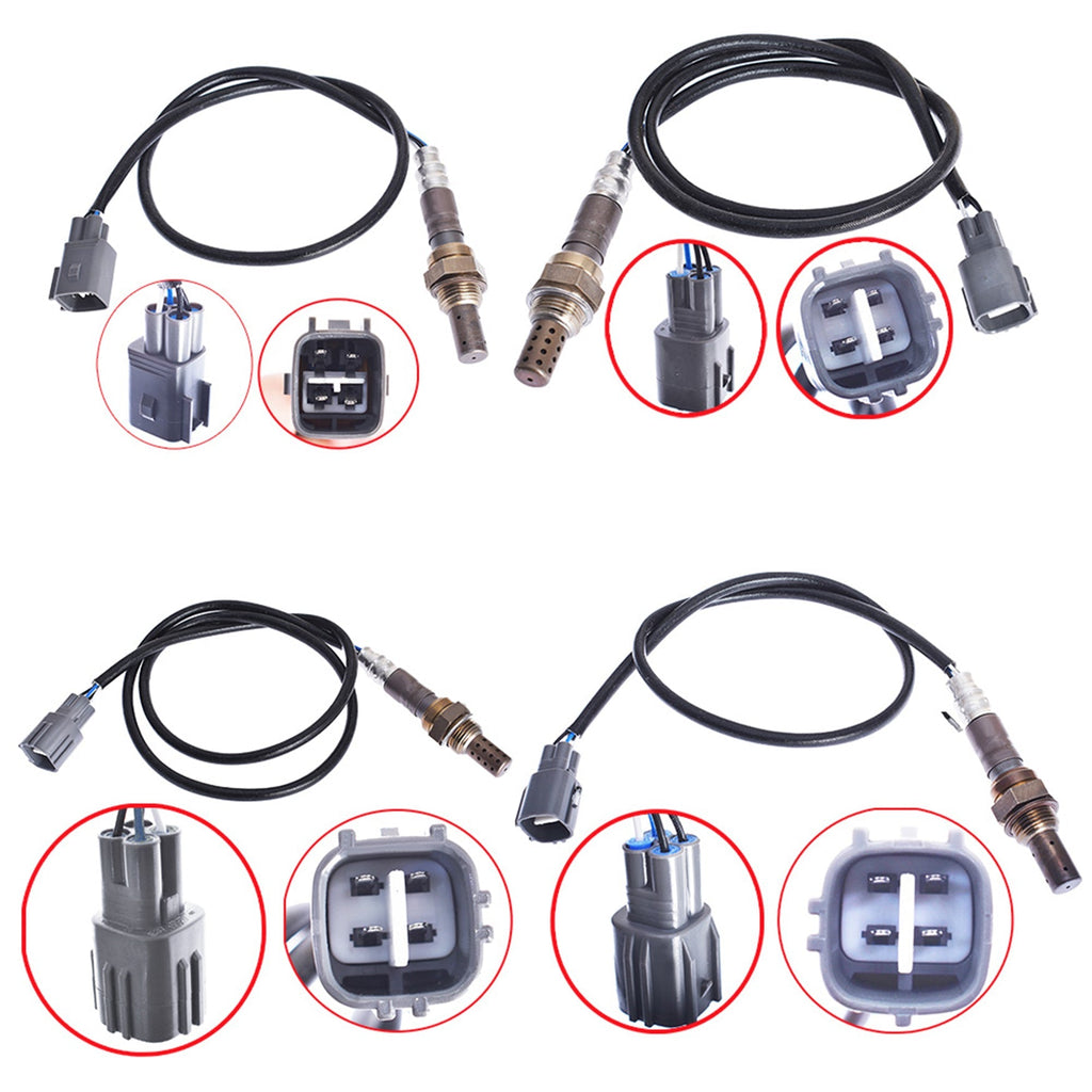 LABWORK For Toyota 2001-03 Rav4 2.0L Front Air Fuel Ratio Oxygen Sensor O2 4PCS Lab Work Auto