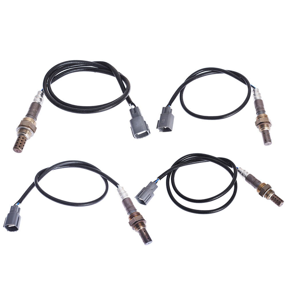 LABWORK For Toyota 2001-03 Rav4 2.0L Front Air Fuel Ratio Oxygen Sensor O2 4PCS Lab Work Auto