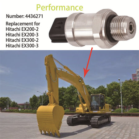 LABWORK For Zaxis210 ZAX270 4436271 Pressure Sensor Switch Lab Work Auto