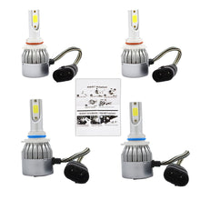 Load image into Gallery viewer, LED Headlight Kit Combo Total 2800W 390000LM High Low Beam 6000K 4PCS 9005 9006 Lab Work Auto