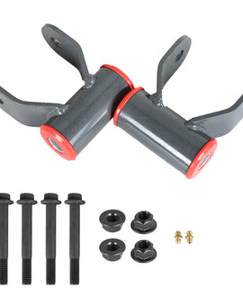 Labwork 1500 Rear Drop Kit Lowering Steel Shackles For 2002-2008 Dodge Ram 4x2 4x4  2