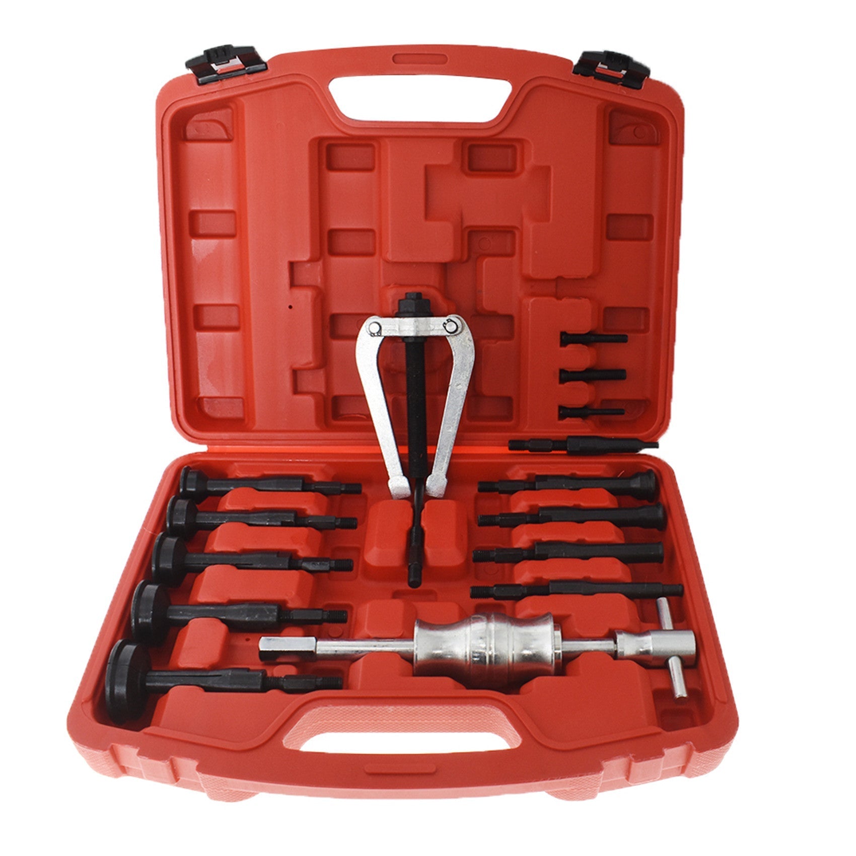 Labwork 16PCS Bearing Extractor Set Inner Internal Blind Remover Bushes Puller Lab Work Auto