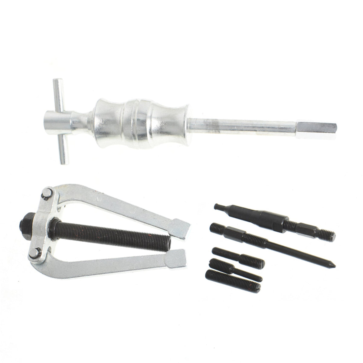 Labwork 16PCS Bearing Extractor Set Inner Internal Blind Remover Bushes Puller Lab Work Auto