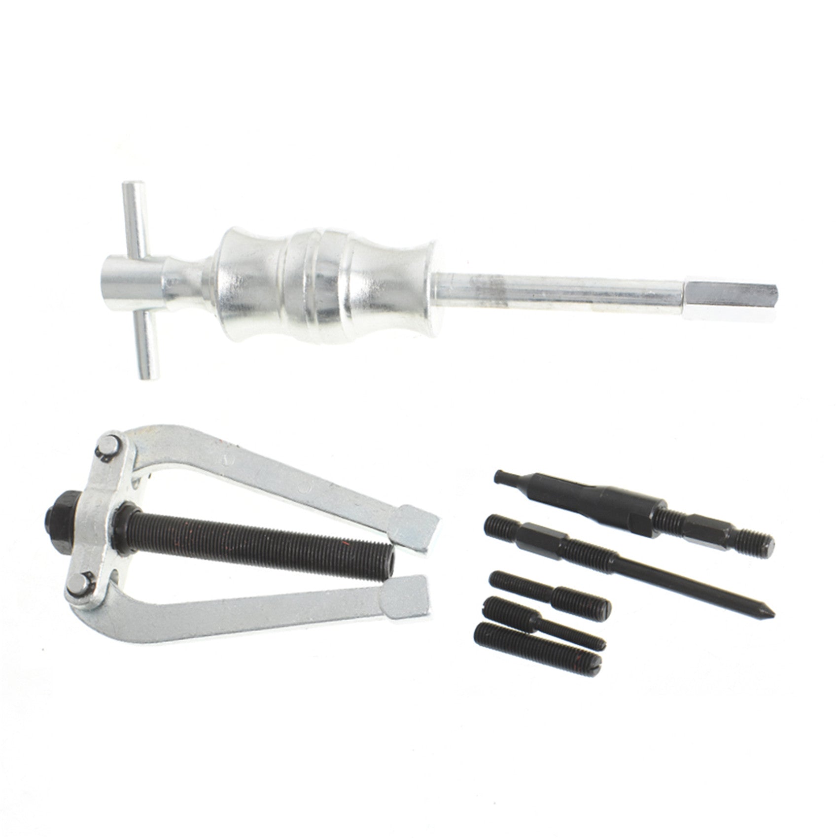 Labwork 16PCS Bearing Extractor Set Inner Internal Blind Remover Bushes Puller Lab Work Auto