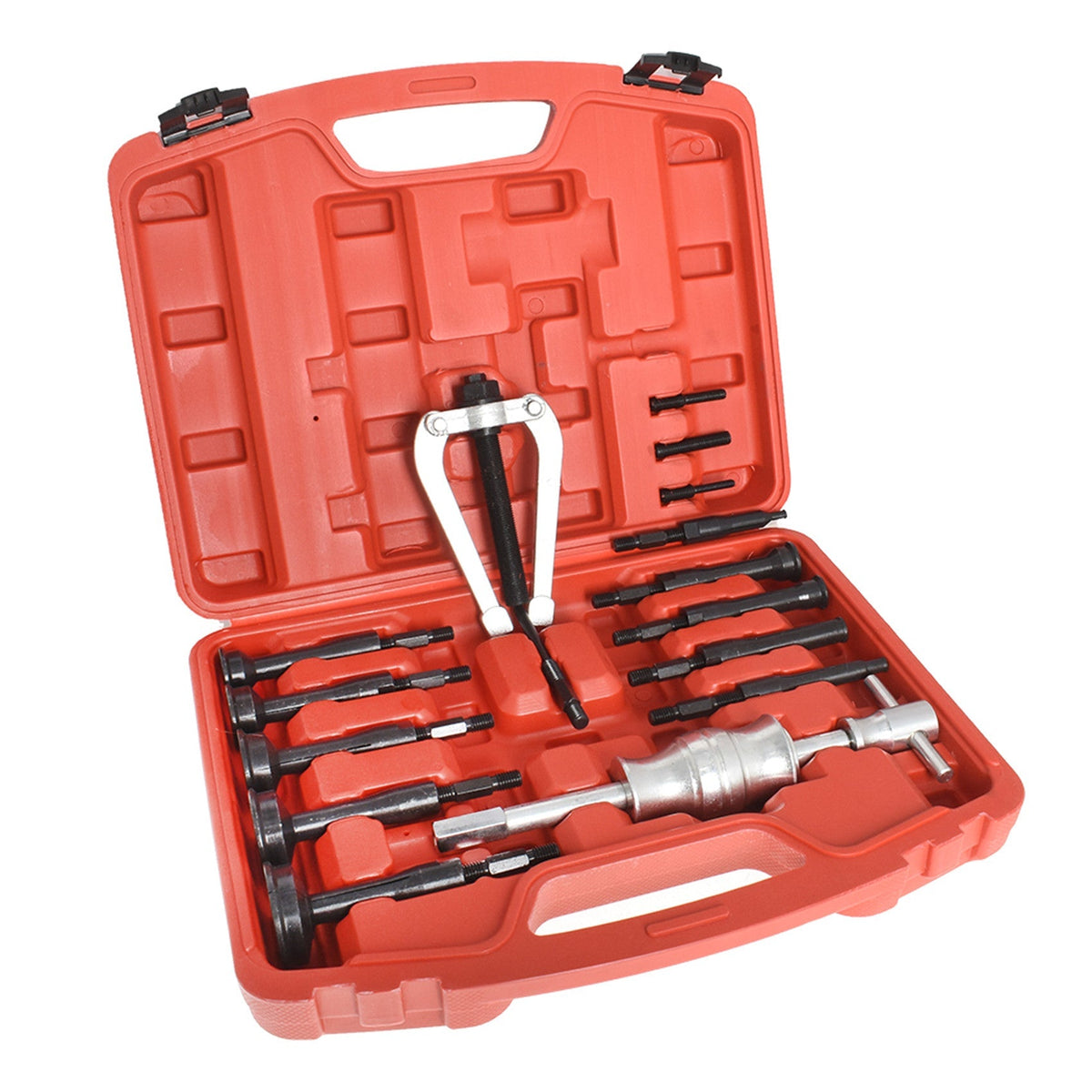 Labwork 16PCS Bearing Extractor Set Inner Internal Blind Remover Bushes Puller Lab Work Auto