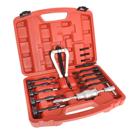 Labwork 16PCS Bearing Extractor Set Inner Internal Blind Remover Bushes Puller Lab Work Auto