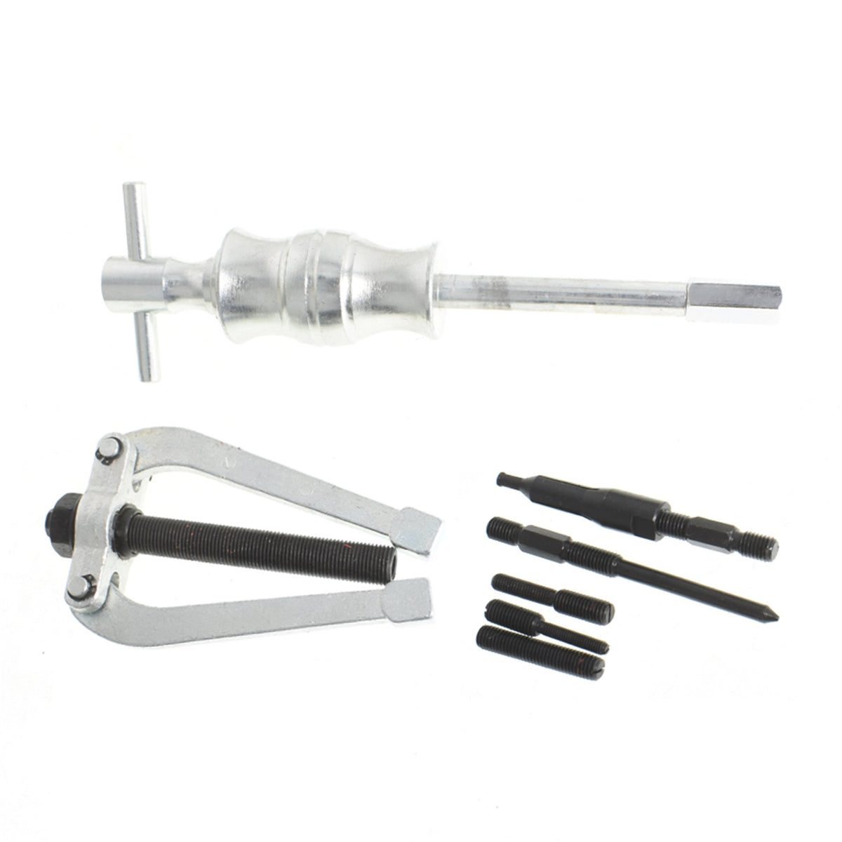 Labwork 16PCS Bearing Extractor Set Inner Internal Blind Remover Bushes Puller Lab Work Auto