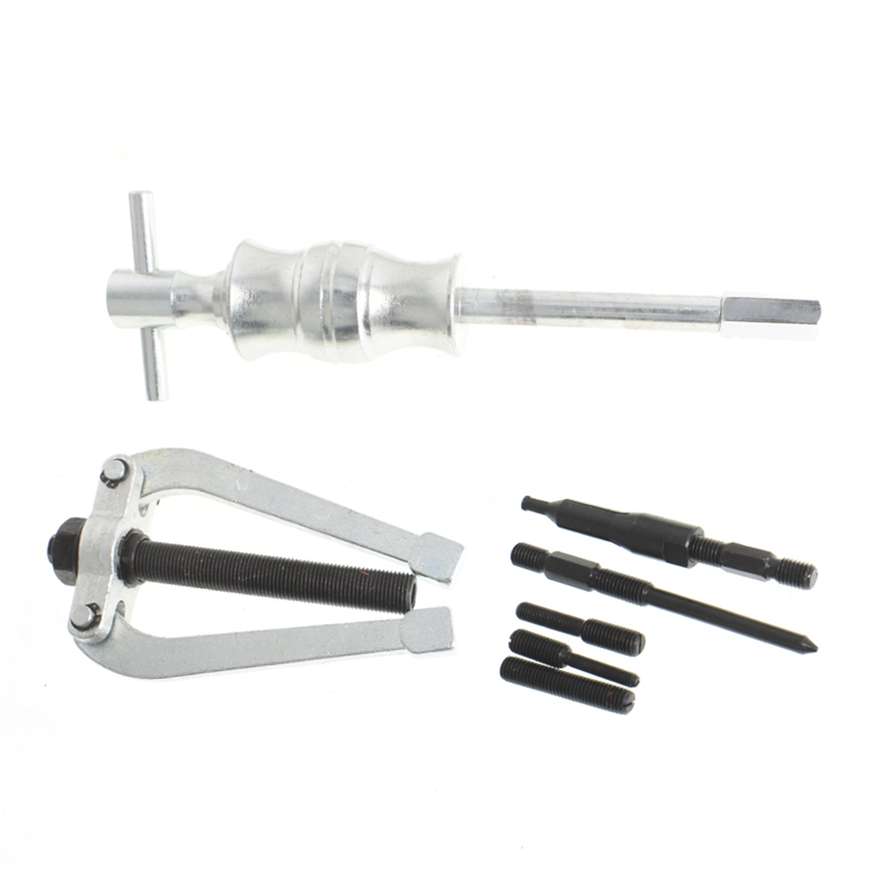 Labwork 16PCS Bearing Extractor Set Inner Internal Blind Remover Bushes Puller Lab Work Auto