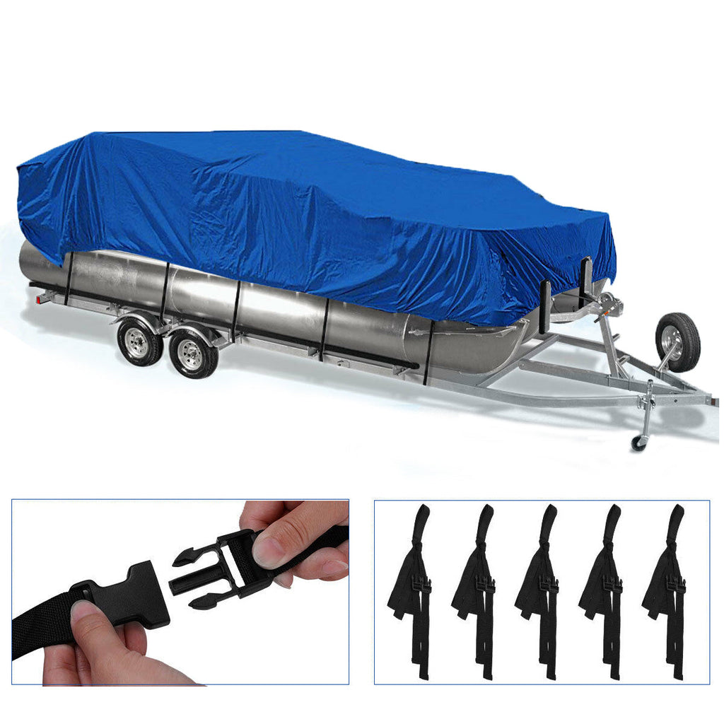 Labwork 17-20ft Waterproof Heavy Duty Boat Cover Pontoon V-Hull Fish Ski Bass Runabouts Lab Work Auto