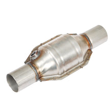Load image into Gallery viewer, Labwork 2.25&quot; Inlet /Outlet Length 13‘’ Universal Catalytic Converter w/ O2 Sensor Port Lab Work Auto 
