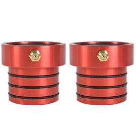 Labwork  2PCS Front Axle Tube Seal Pair For Jeep ZJ MJ JK TJ XJ Dana 30/44 Red Lab Work Auto