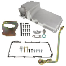 Load image into Gallery viewer, Labwork 302-1 Polished LS Swap  Oil Pan Conversion Kit For GM LS1 LS6 LS2 LS3 Lab Work Auto
