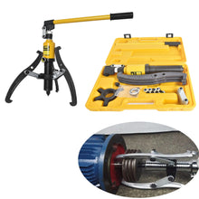 Load image into Gallery viewer, Labwork 3in1 Hydraulic Gear Puller Pumps Oil Tube 3 Jaws Drawing Machine 5T Lab Work Auto