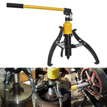 Load image into Gallery viewer, Labwork 3in1 Hydraulic Gear Puller Pumps Oil Tube 3 Jaws Drawing Machine 5T Lab Work Auto