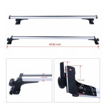 Load image into Gallery viewer, Labwork 48&quot; Car Universal Top Roof Rack Cross Bar Luggage Cargo Carrier Rails Aluminum Lab Work Auto 