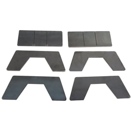 Labwork 6pc Universal Mini C Notch Kit ，Frame notch, Under bed notch