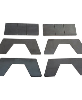 Labwork 6pc Universal Mini C Notch Kit ，Frame notch, Under bed notch