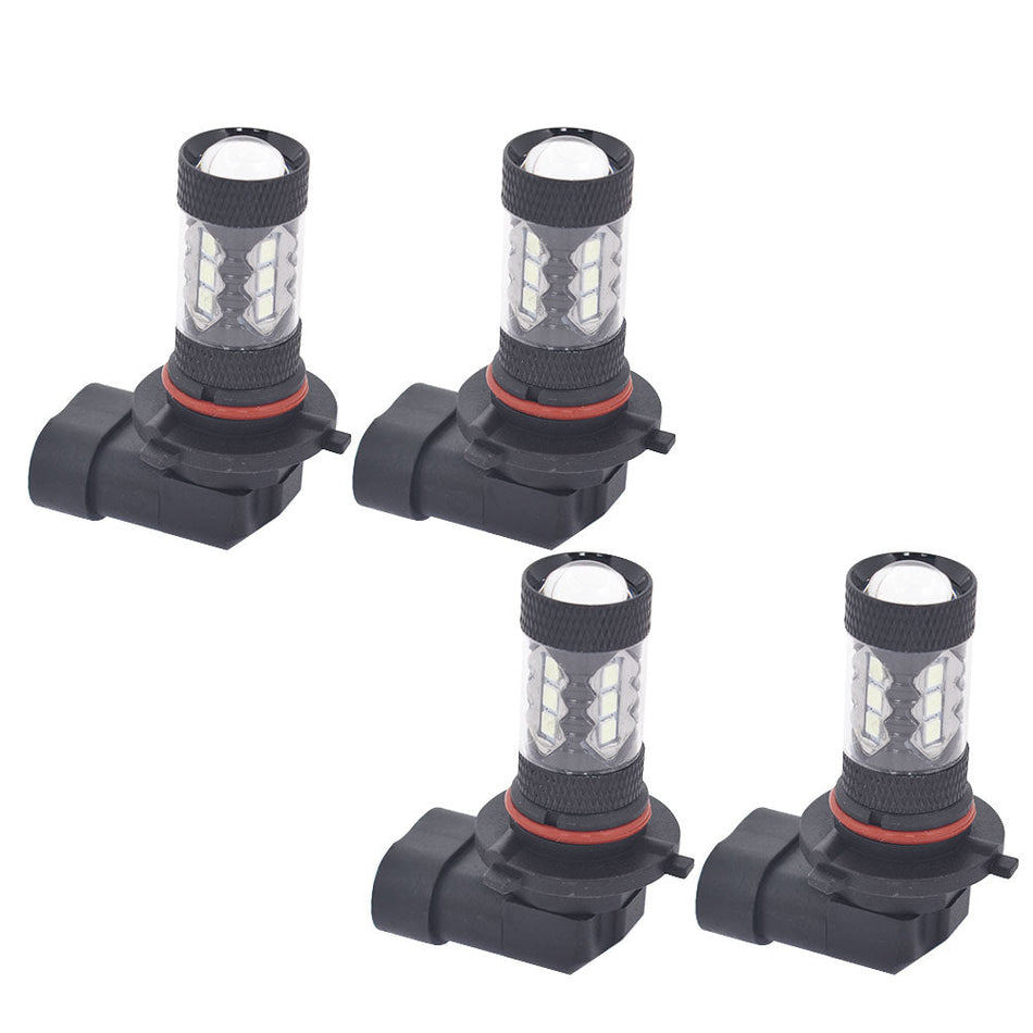 Labwork 8000K Blue Combo 9005+9006 LED Headlight Low Beam Bulbs&Fog light Kit 4X Lab Work Auto