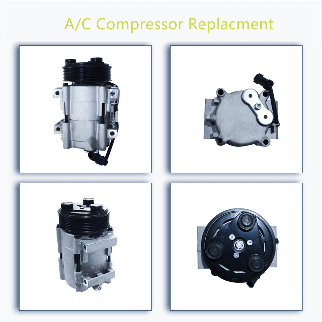 Labwork A/C Compressor Fit for 06-10 Dodge Ram 2500 3500 5.9L 6.7L 408Cu Diesel Lab Work Auto