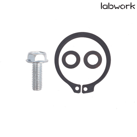 Labwork AC Compressor Clutch Kit Coil Pulley Plate For 02-03 Ford F-150 4.6 5.4l Lab Work Auto