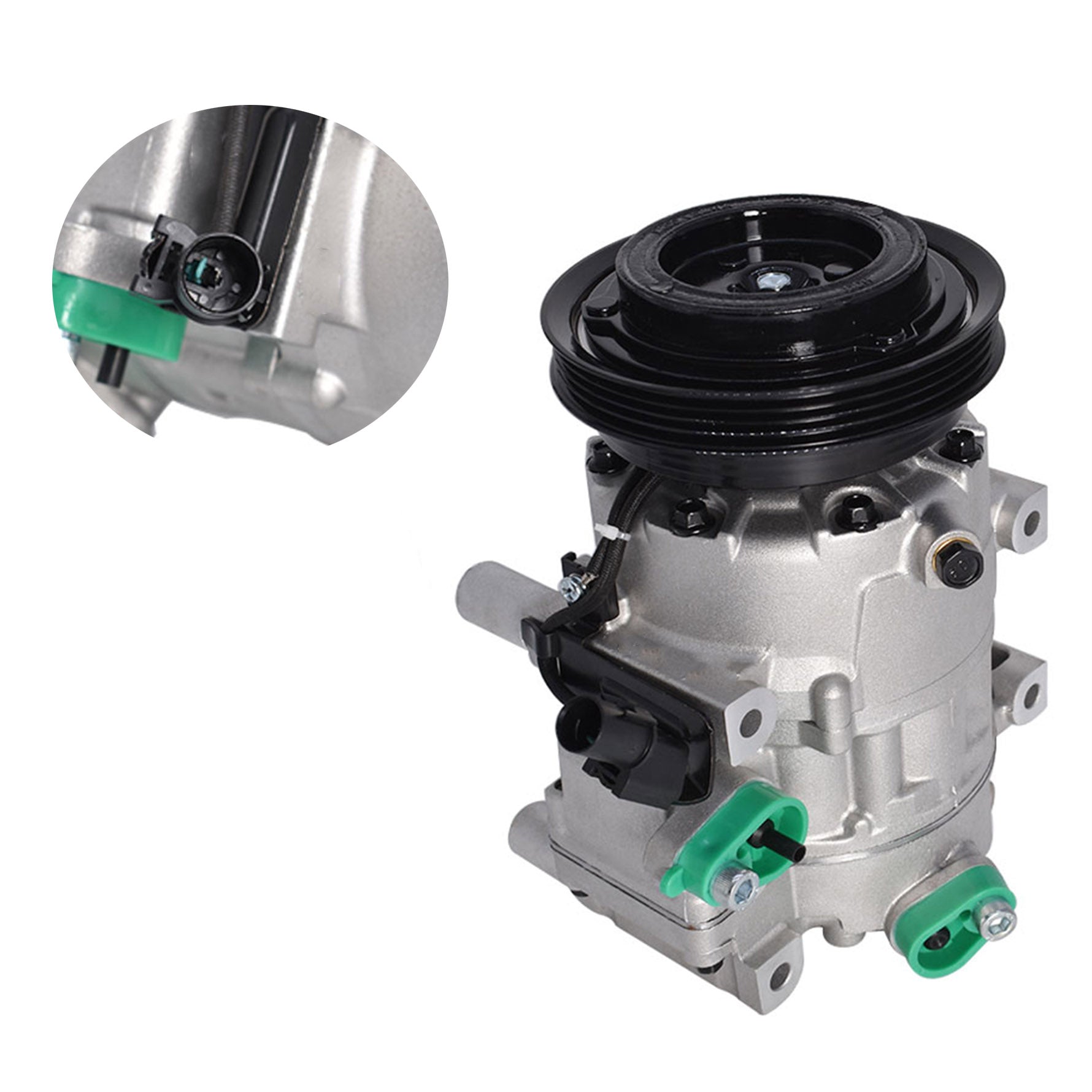 Labwork AC Compressor Fit for 2006-2009 Hyundai Accent 1.6L CO 10925C Lab Work Auto